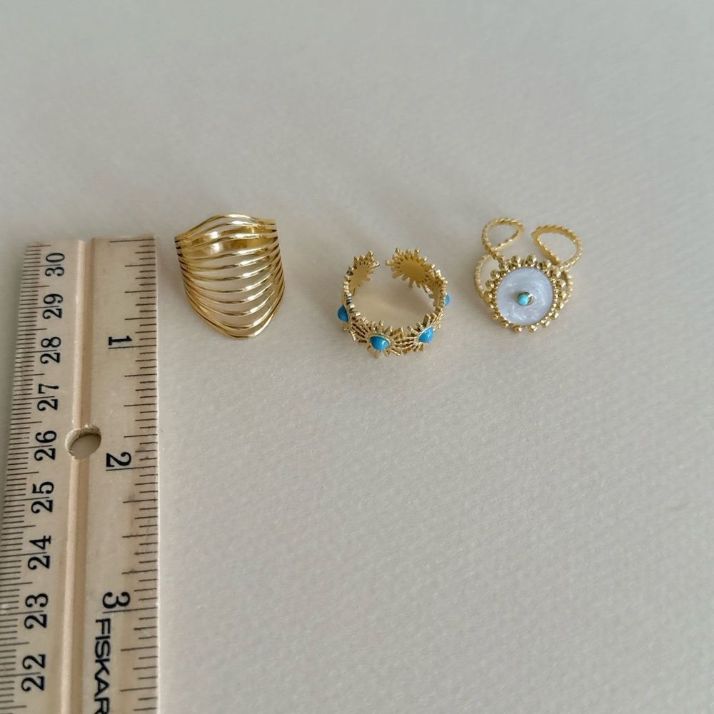 Boho ring set S812 - Picture 5 of 5